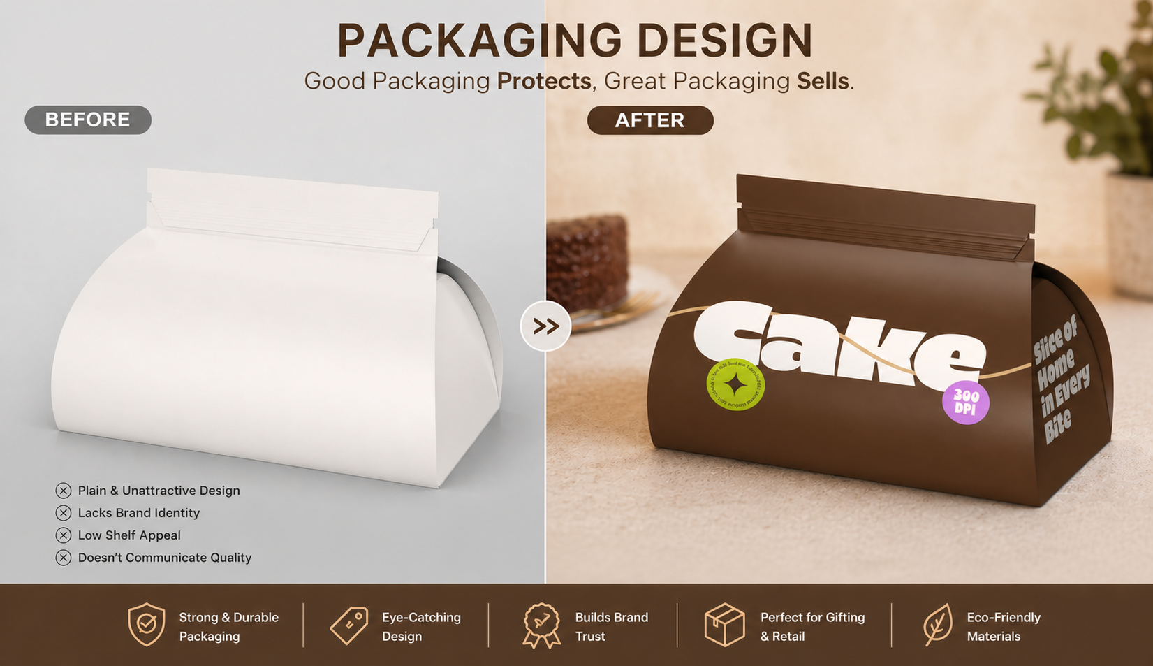 Cake Packaging Transformation